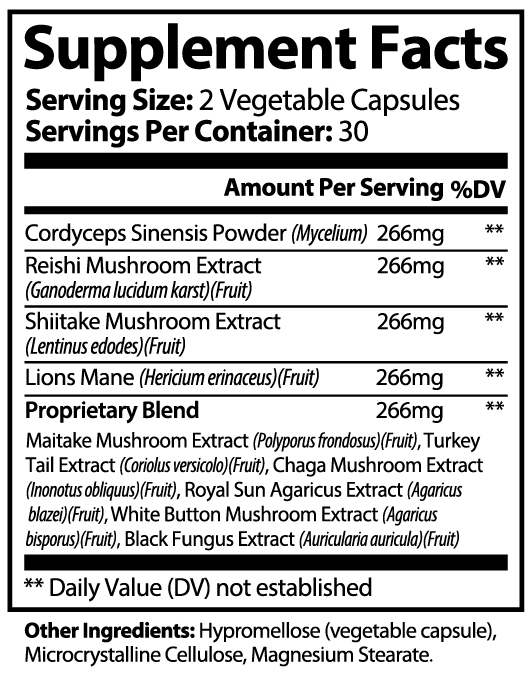 Sporia Organic Mushroom Complex